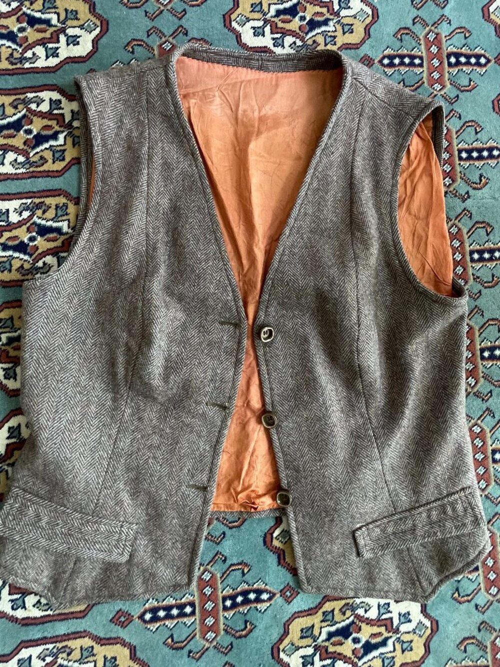 Vintage Women's Tweed Vest